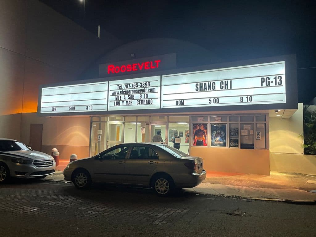 La última función del Cine Roosevelt 