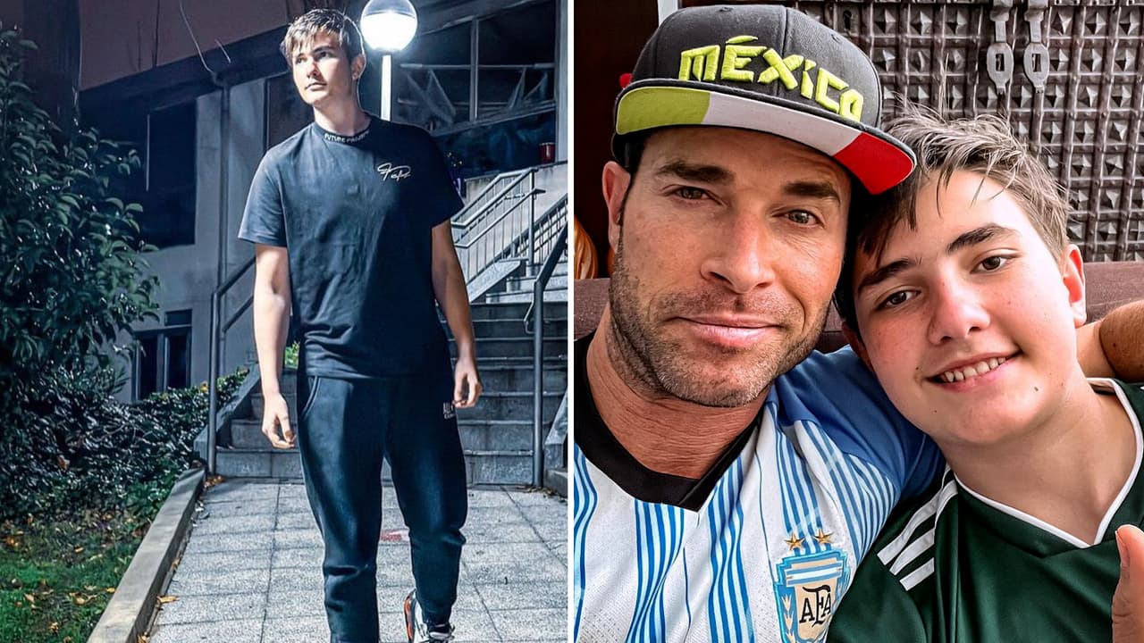 Hijo de Sebastián Rulli ya sabe cómo callar a los 'haters' que lo critican por su gran altura