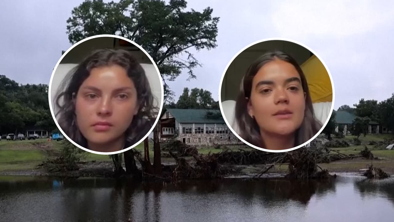 Jóvenes mexicanas narran cómo resguardaron a niñas de la inundación en el campamento Mystic