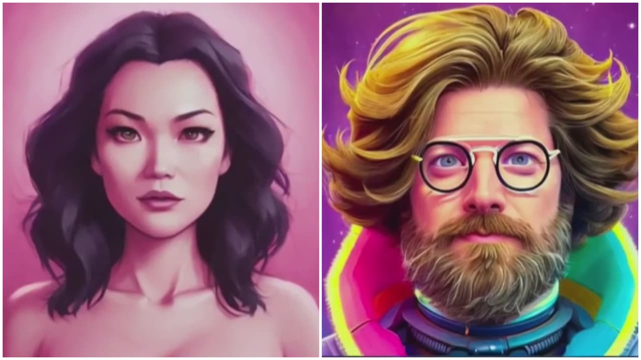 Qué son los "magic avatars" que inundan Instagram y cuáles son los riesgos de usar las aplicaciones que los crean
