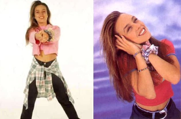 Fey y las donas para el cabello en el brazo son otro ejemplo de moda nacida a partir de un artista.