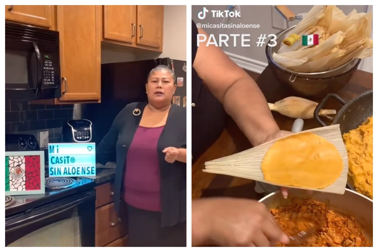 “La gente empezó apoyarme”: Mexicana en Texas usa TikTok para compartir sus recetas y vender tamales 