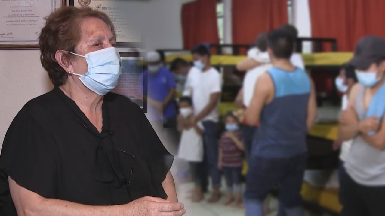 “Hemos estado recibiendo muchas personas… las traen de Texas/Arizona y las traen para acá a México”, dijo Dayrene Esquer, administradora del Albergue Don Bosco.