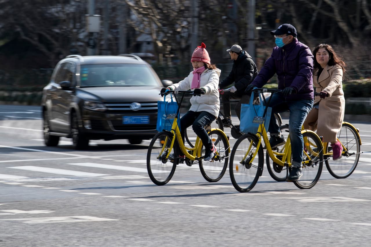 El ciclismo puede ser una herramienta para luchar contra la contaminación en China.