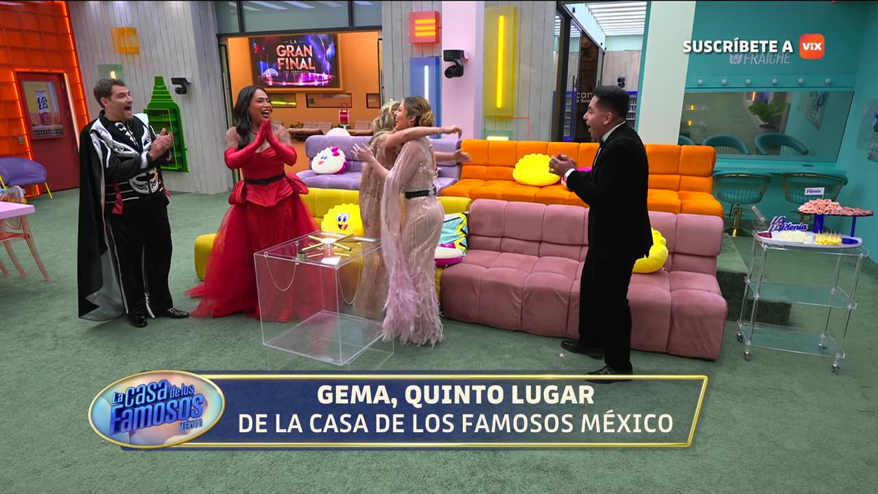 Gema se consagra como el quinto lugar de La Casa de los Famosos México