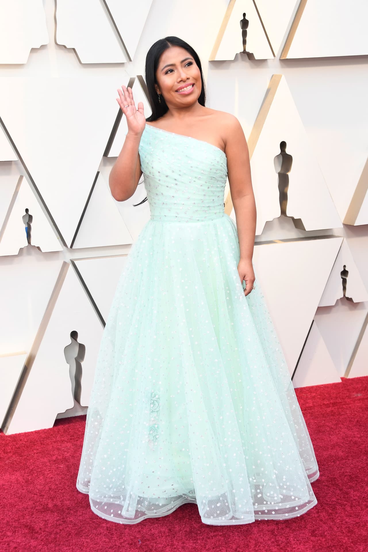 Yalitza Aparicio en los premios Oscar.