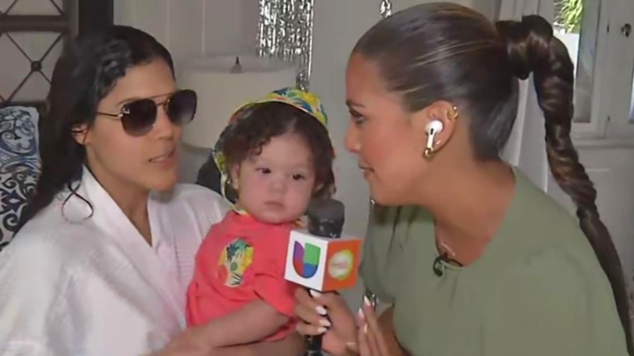 "Sobreviví a la noche": sorprendimos a Francisca con baby Gennaro y nos contó si está lista para la boda