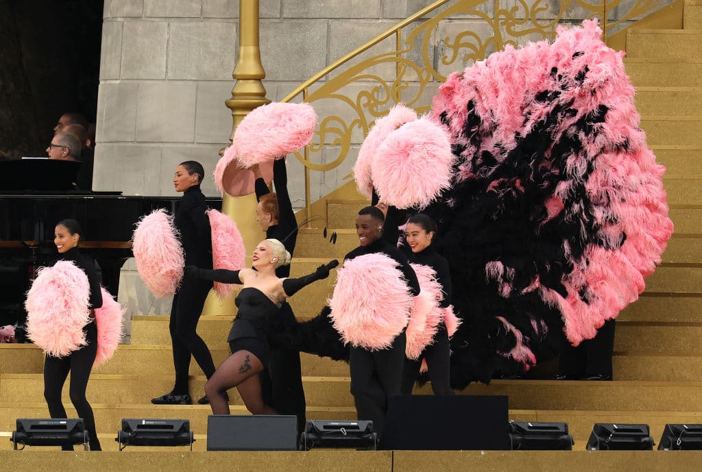 Lady Gaga en los Juegos Olímpicos París 2024.