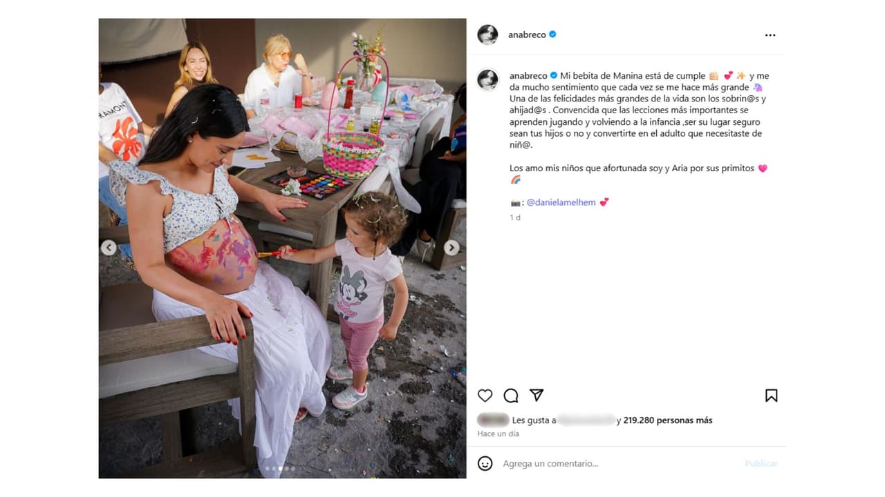 La actriz está a días de recibir a Aria, su primera hija.