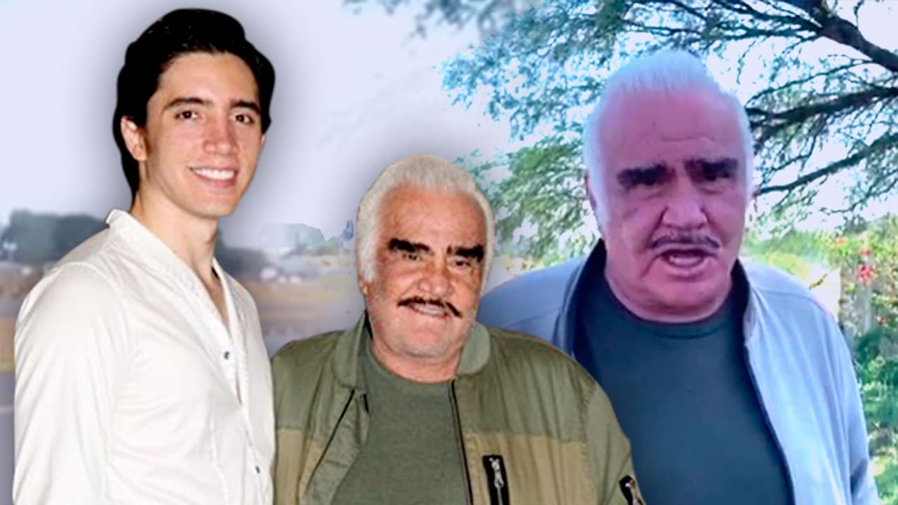 Vicente Fernández pide a los medios de comunicación "apoyar al más pequeñito de la dinastía", su nieto Álex Jr