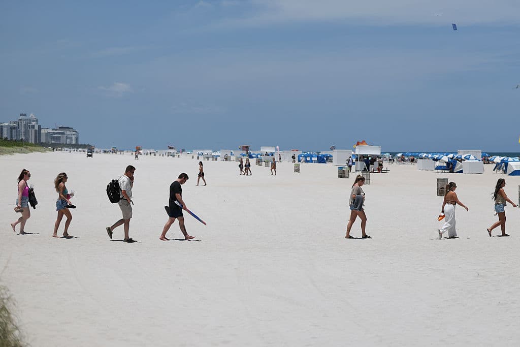 Miami Beach atrae turistas internacionales y nacionales.