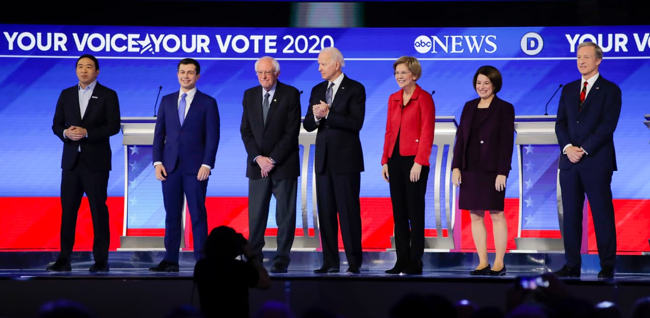 Los demócratas pelean en New Hampshire por presentarse como la carta segura para sacar a Trump de la Casa Blanca