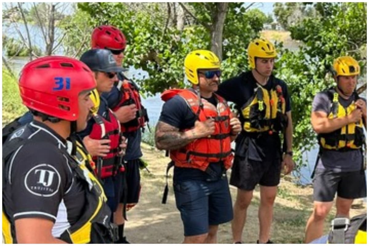Bomberos se entrenaron en apuntalamiento de estructuras, rescate con cuerdas, levantamiento de vehículos pesados, agua rápida y zanja.