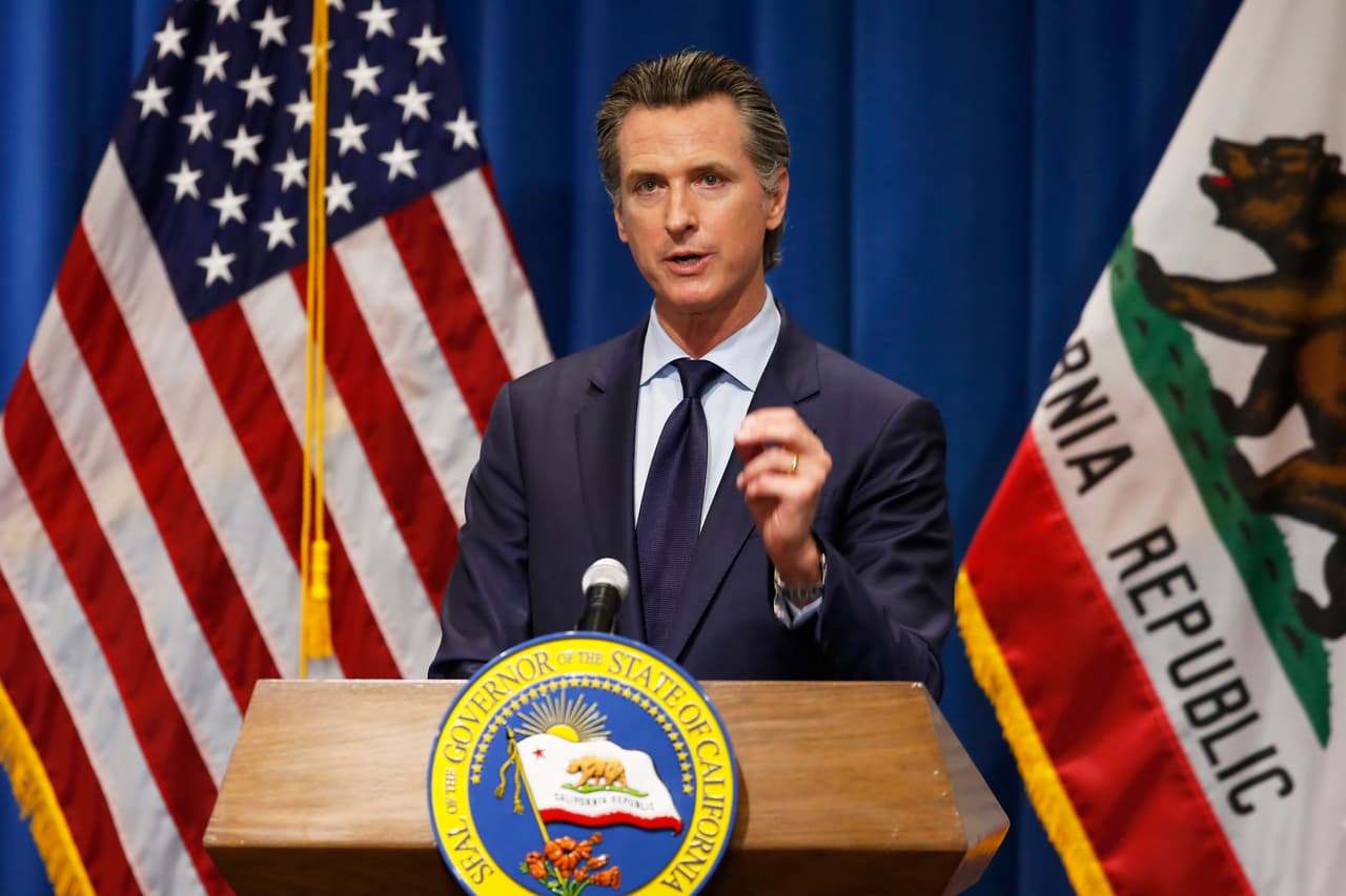 Newsom cancela su intervención en la Convención Demócrata debido a los incendios en California