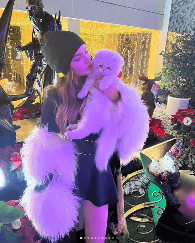 Belinda y su festejo de Navidad 2022