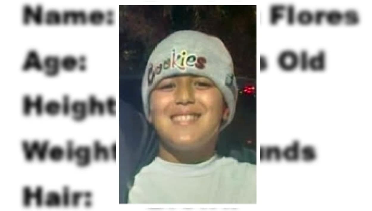 Encuentran a Dominic Flores, niño de 12 años desaparecido en Santa Ana