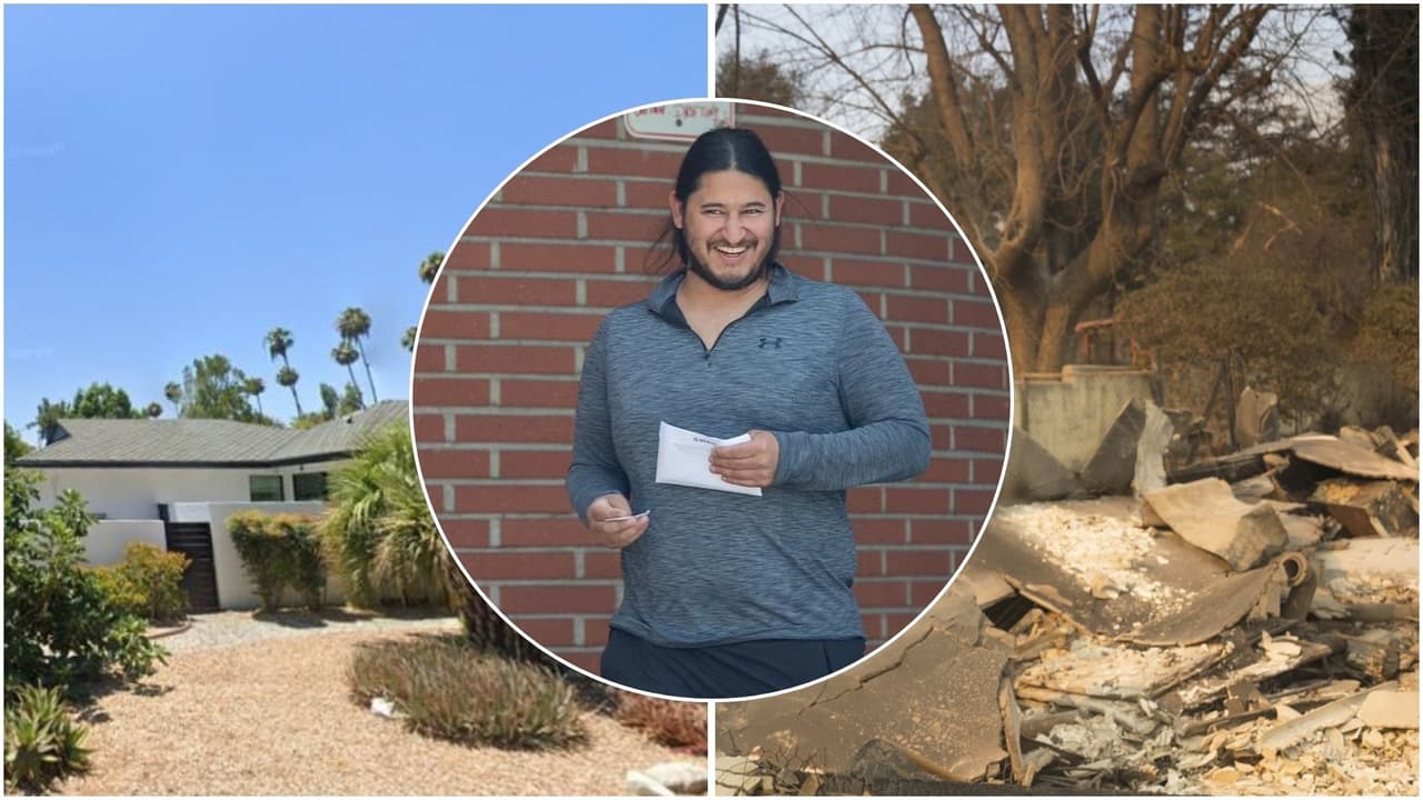 Casa comprada por Edwin Castro, ganador histórico del Powerball, es destruida en los incendios en Los Ángeles