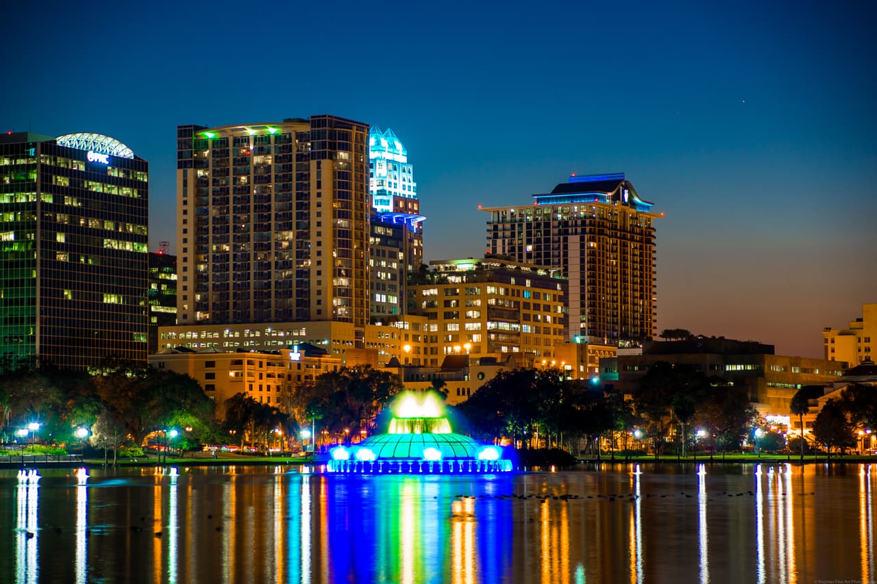 Orlando es la principal ciudad de la 'megaregión' de Florida Central.