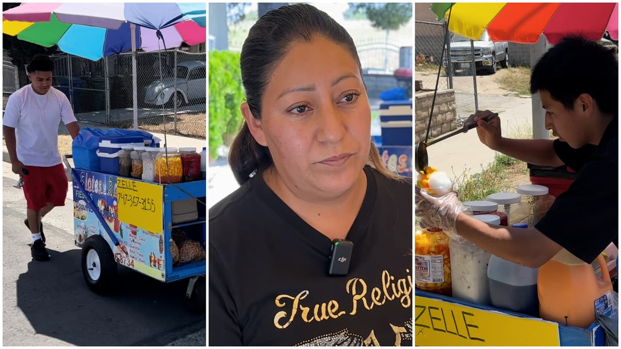 Hijos trabajan en negocio familiar por temor a que sus padres caigan en redadas de ICE en Los Ángeles