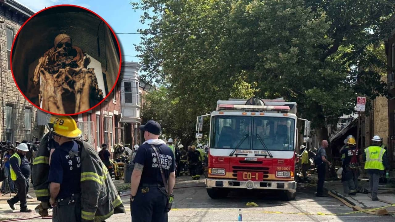 Incendio en vivienda deshabitada revela un cuerpo momificado en Filadelfia 
