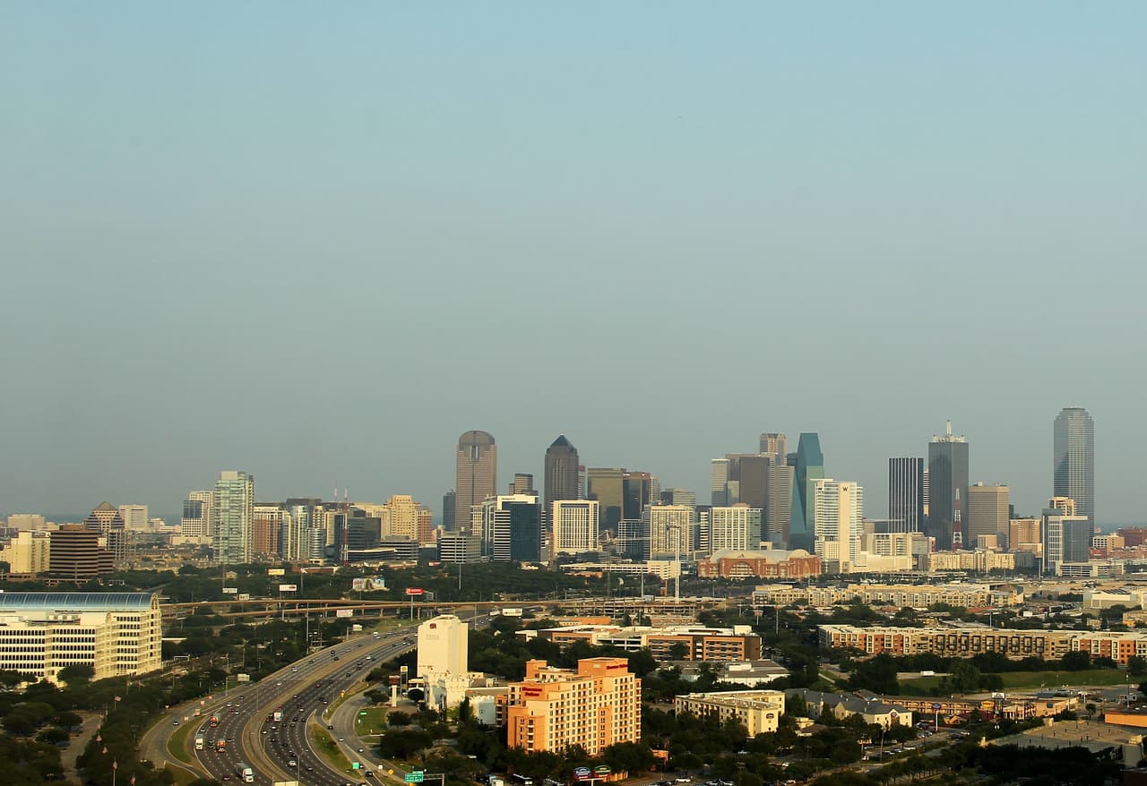 Dallas es otra de las grandes ciudades tejanas que configuran una 'megaregión' a su alrededor.