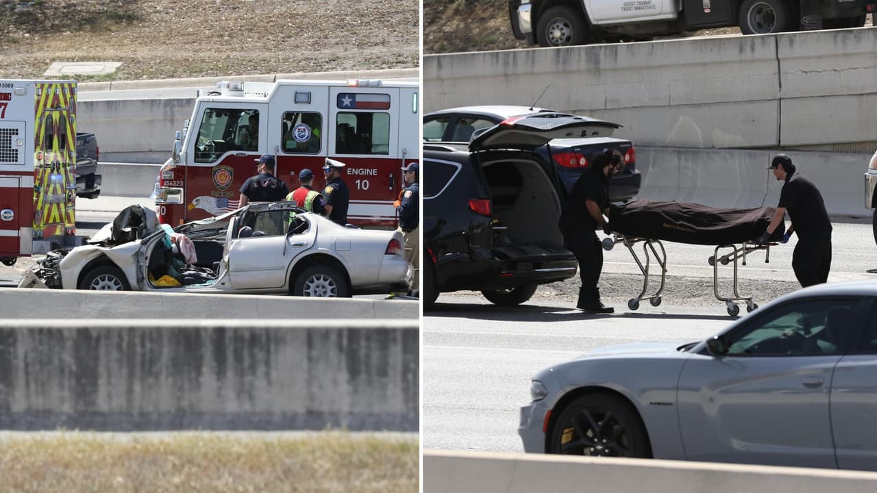 Un violento accidente de tránsito se reportó en la Interestatal 10, el cual dejó a un hombre muerto. Hasta el momento se cree que el conductor chocó por detrás de un tráiler y terminó incrustado. El chofer del tráiler estaba trastornado y llorando a un lado de la vía.