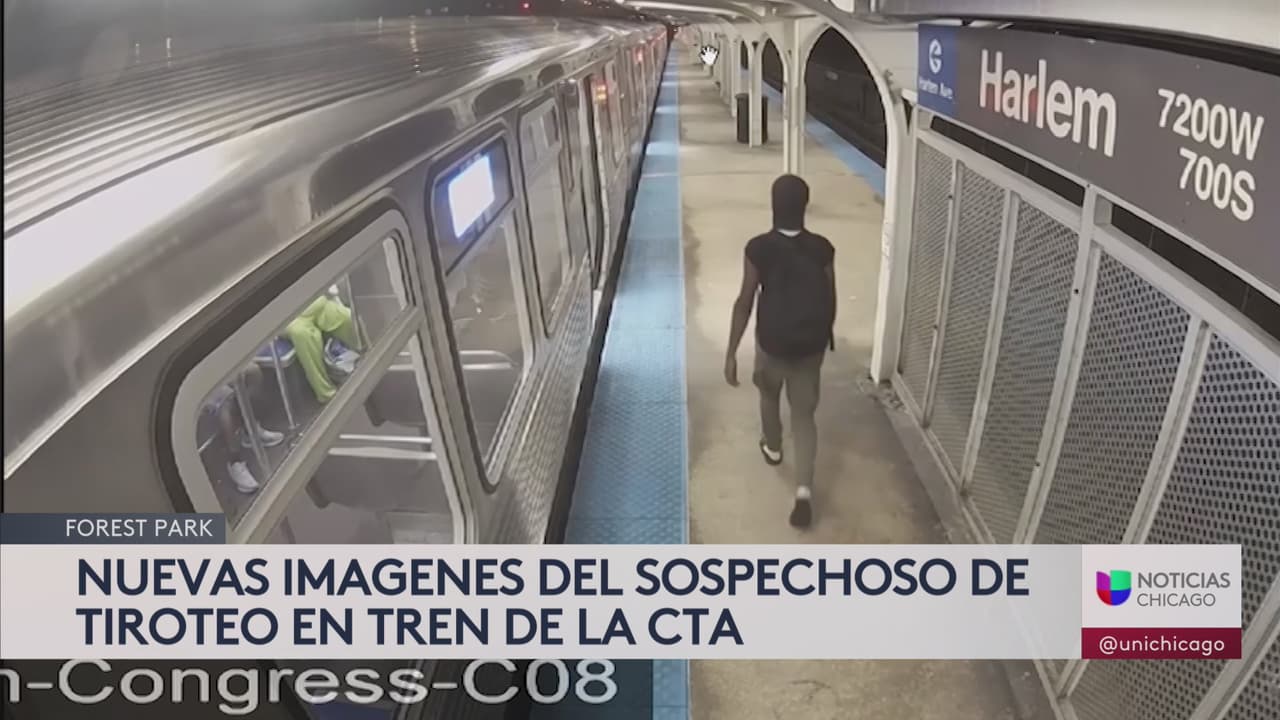 El video fue revelado por las autoridades
<b> tres días después de que asesinaran a tiros a cuatro personas, este lunes 2 de septiembre, día del trabajo, en un tren de la CTA en la estación Forest Park</b> en Chicago.