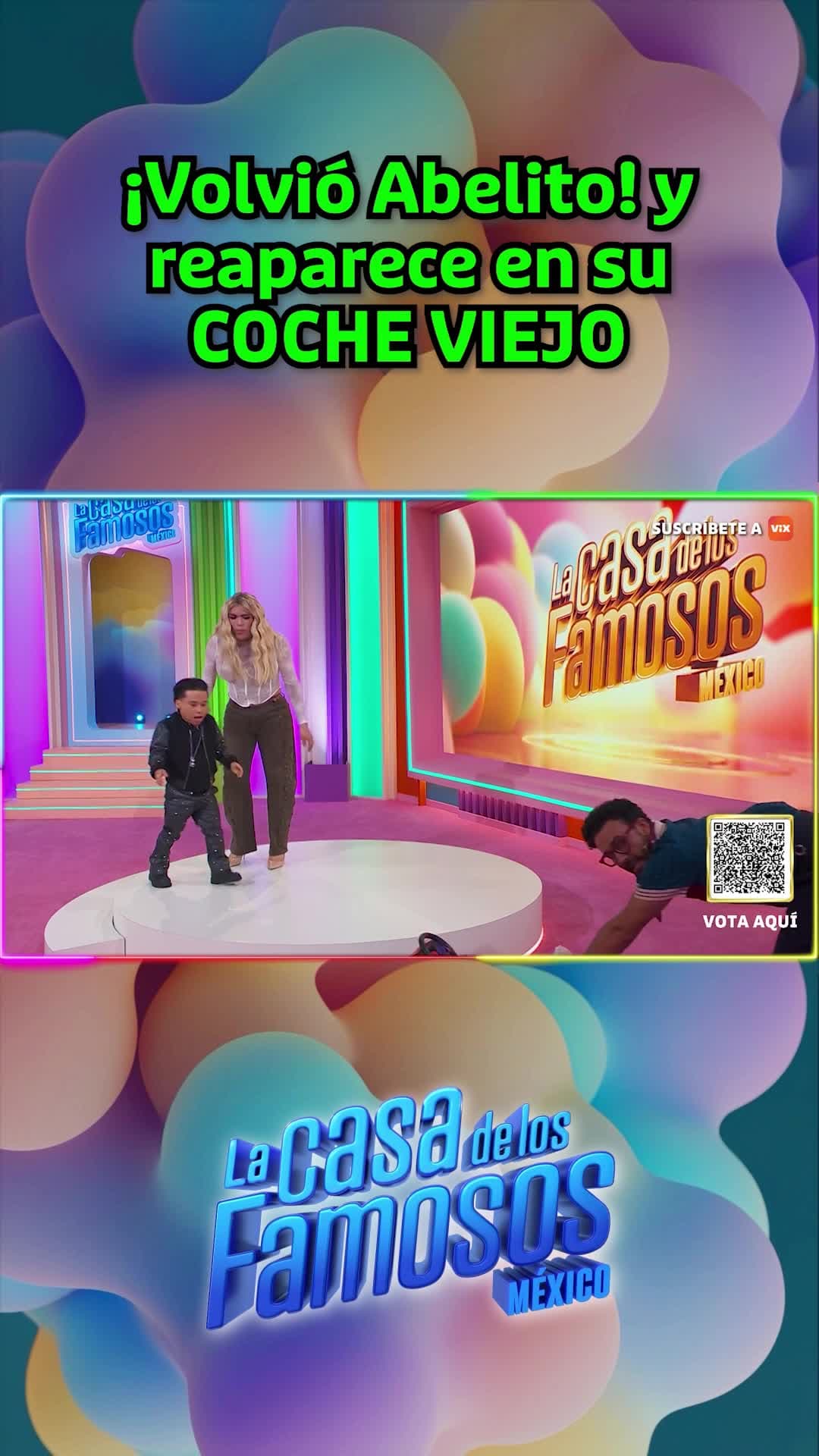 ¡Volvió Abelito! y reaparece en su COCHE VIEJO