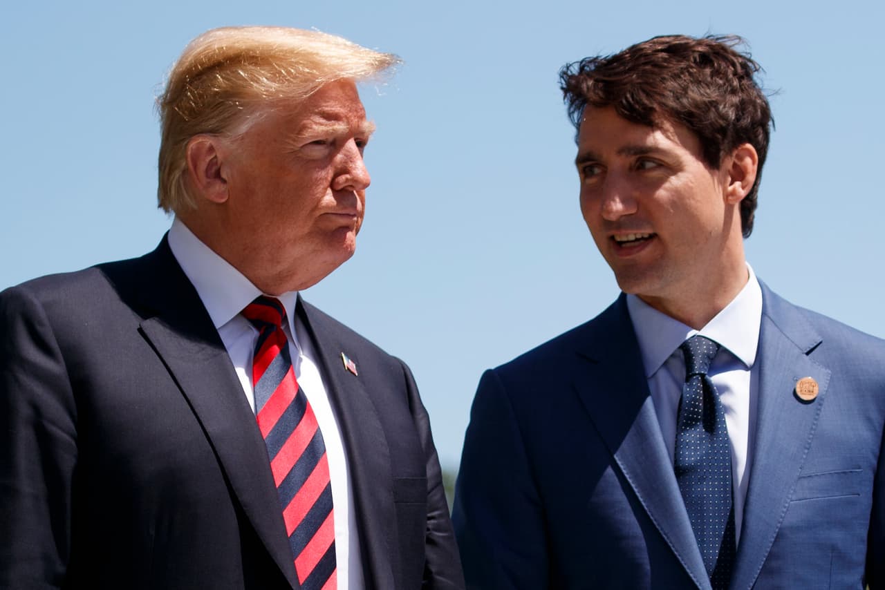 Qué se sabe de la visita de Trudeau a Mar-a-Lago ante el amago de Trump de imponer aranceles a Canadá