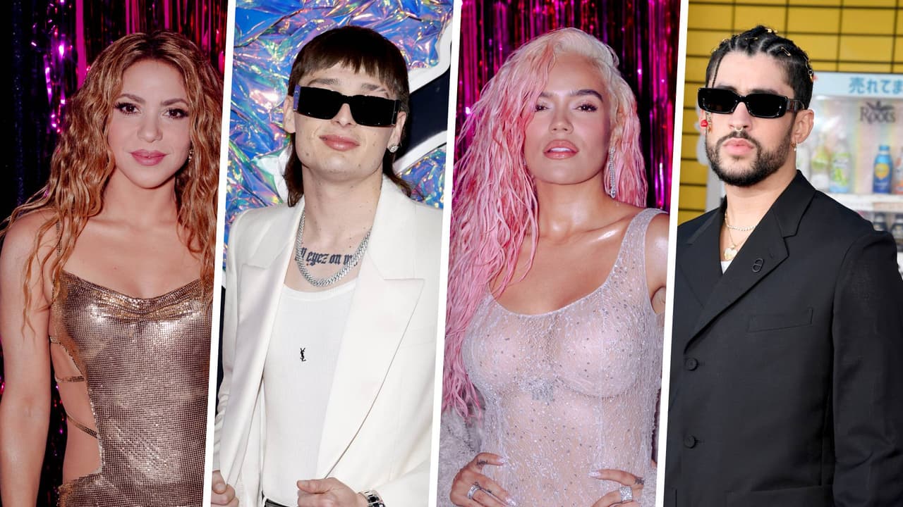 Shakira, Peso Pluma, Karol G, Bad Bunny y más nominados a los Latin GRAMMY 2023