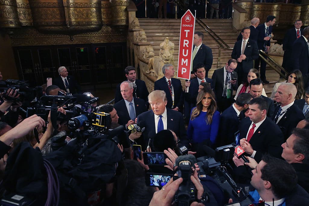 Donald Trump del debate de Fox News, 3 de marzo, 2016, Detroit, Michigan.