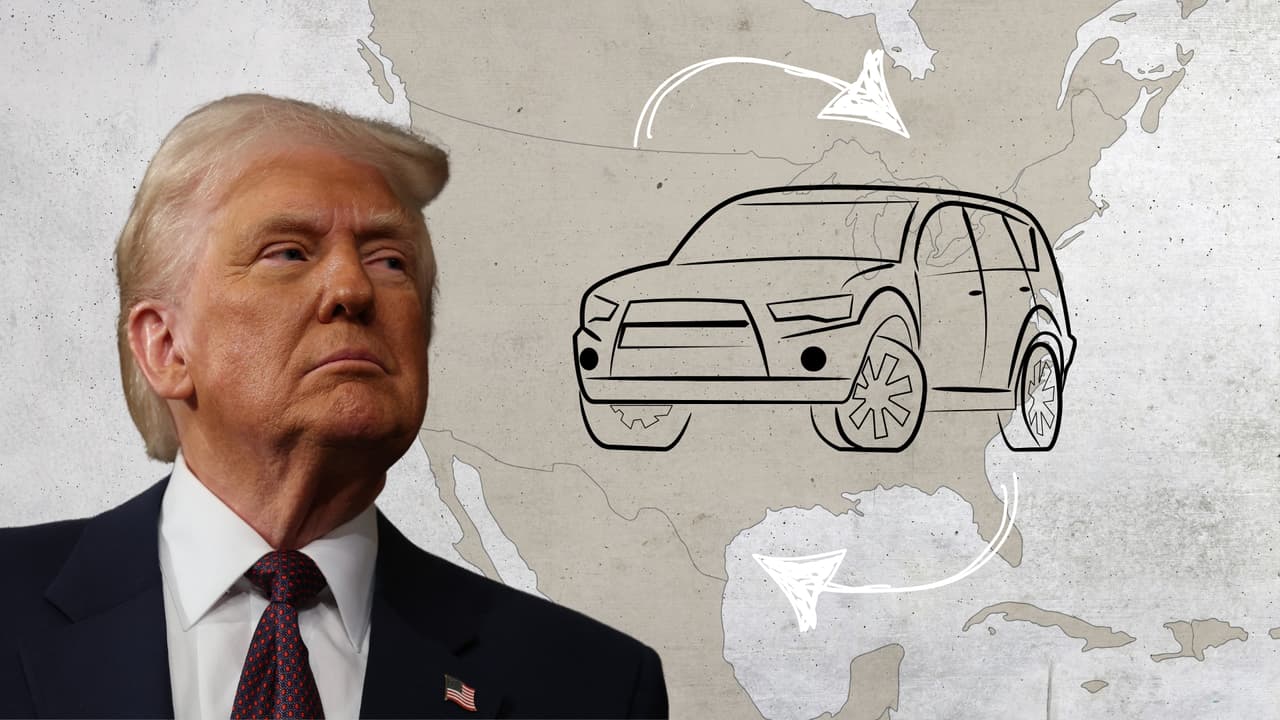Una simple pieza de caucho muestra cómo los aranceles de Trump podrían encarecer los autos