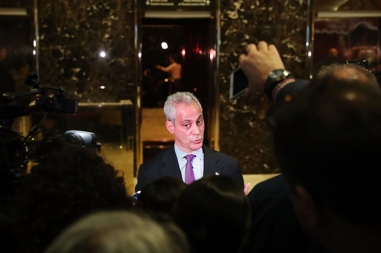 Rahm Emanuel, alcalde de Chicago.