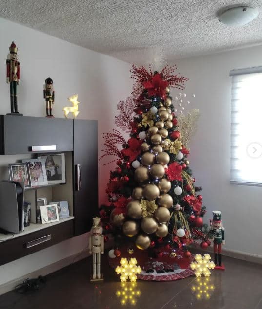 Árbol de Navidad en dos colores