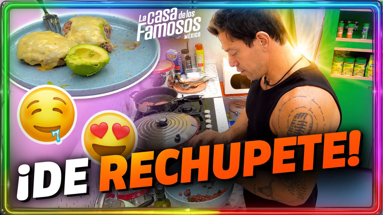 ¡O la la! Yahir se RIFA un espectacular guisado de CARNE DE RES y queso DERRETIDO