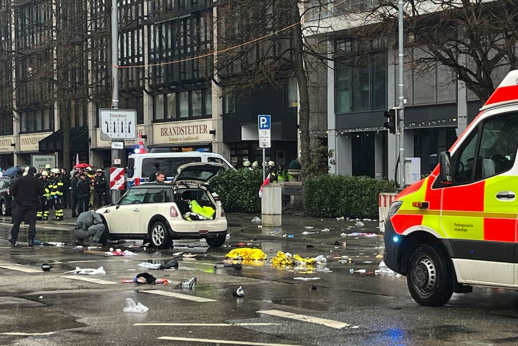 Lo que se sabe del atropellamiento masivo en Alemania: 28 heridos, un posible atentado terrorista y el sospechoso detenido