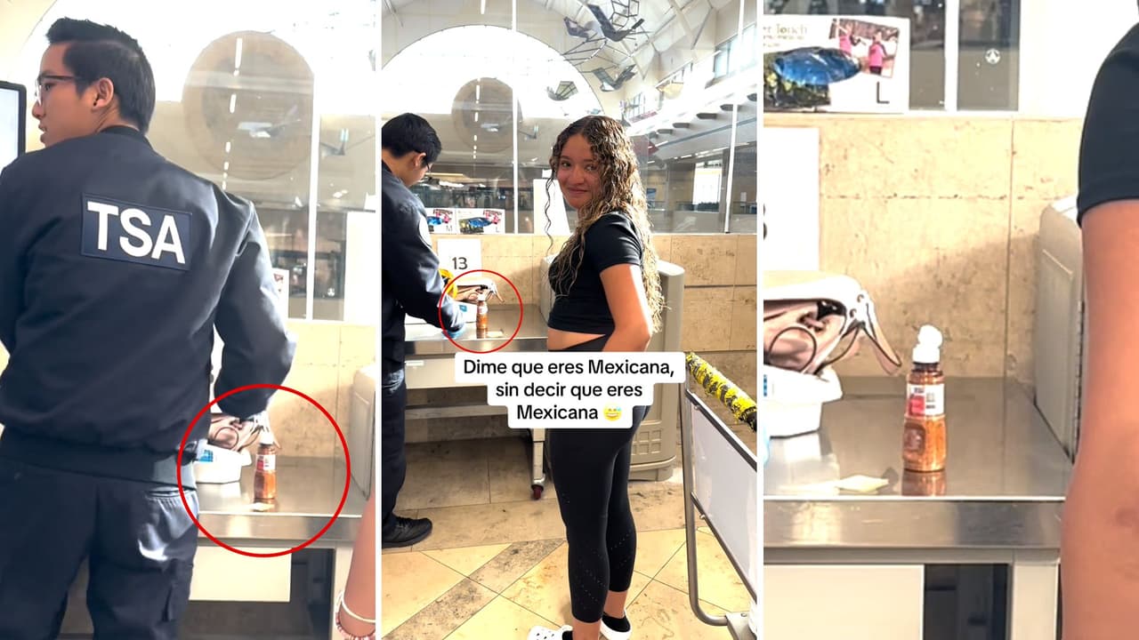 Mexicana viaja a Los Ángeles con bote de chile Tajín y le hacen prueba para saber si llevaba drogas