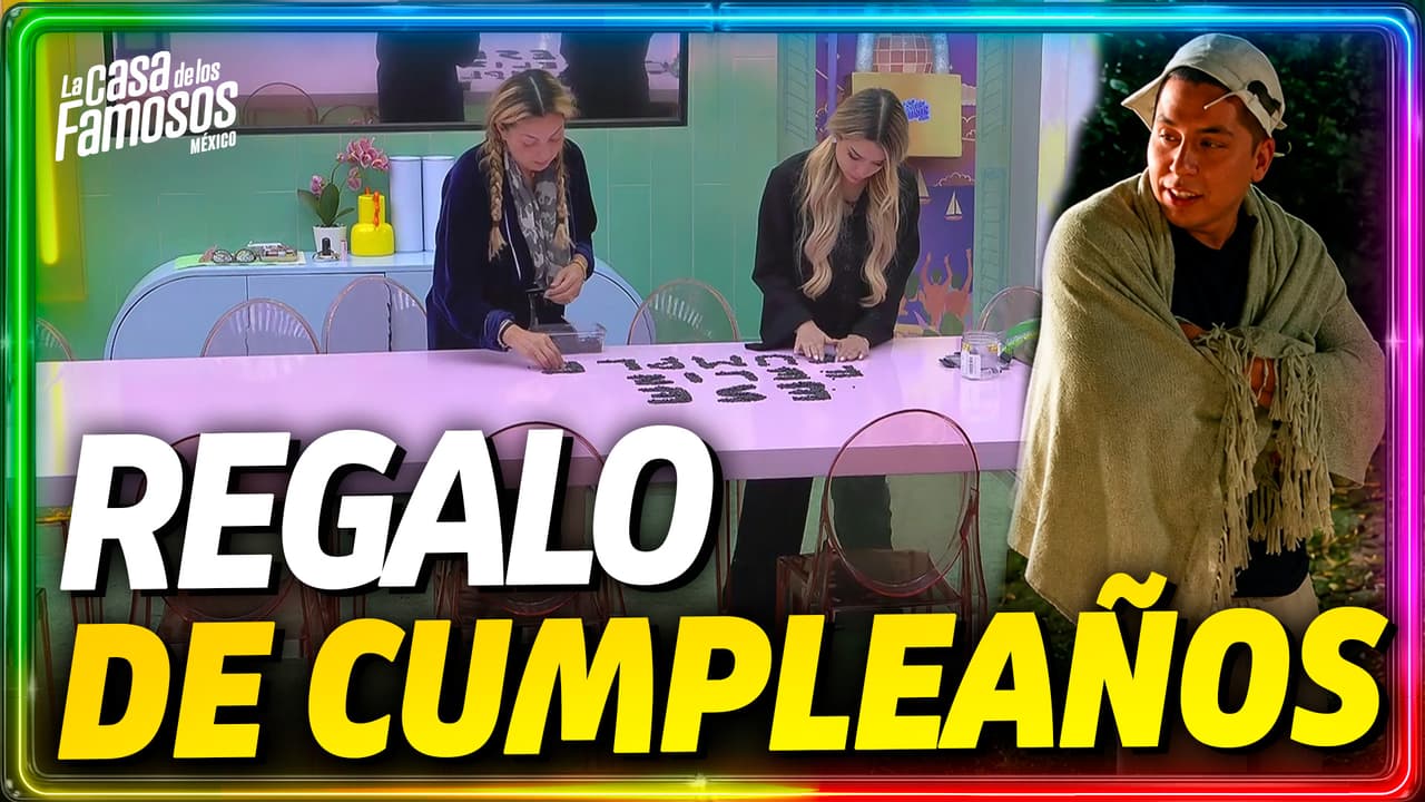 Brianda y Mariana le dejan una SORPRESA de CUMPLEAÑOS a Ese Pérez