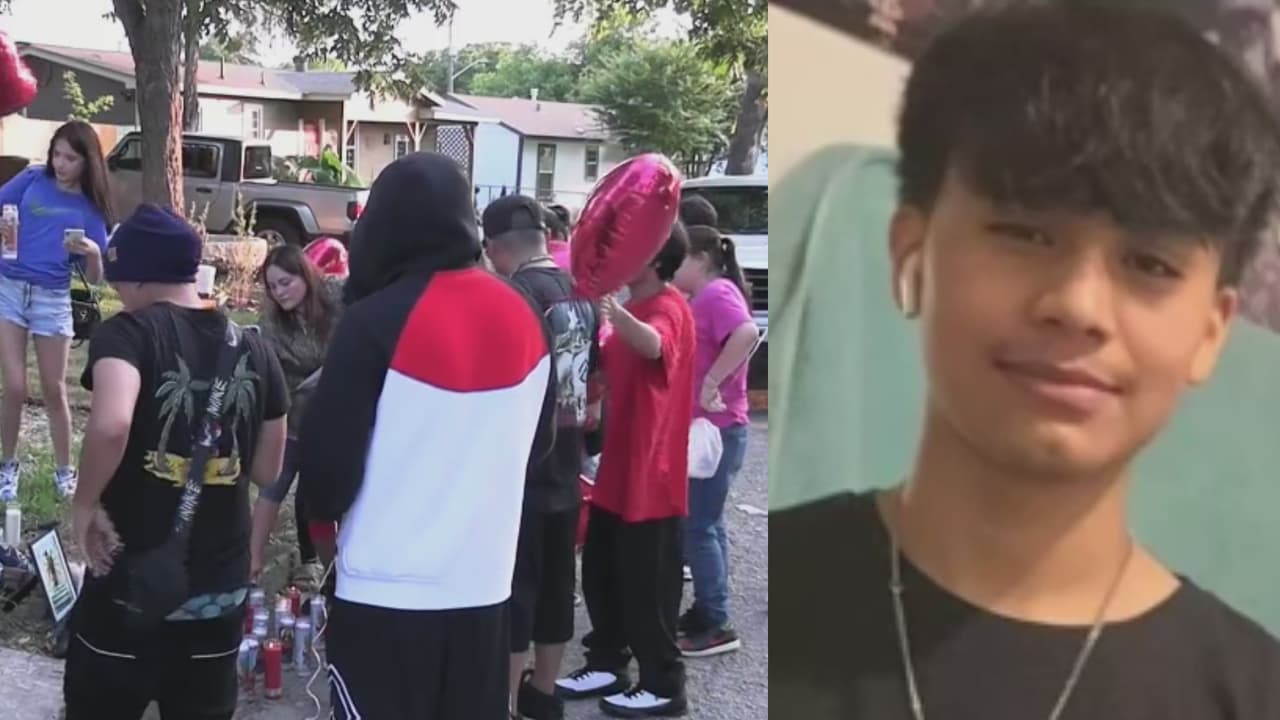 Familiares y amigos de Timothy Chávez se reunieron para honrar la memoria del adolescente, quien fue baleado el lunes afuera de su casa y a solo horas de celebrar sus 15 años. Según la policía, los sospechosos huyeron en un auto y la madre de Timothy está pidiendo justicia.