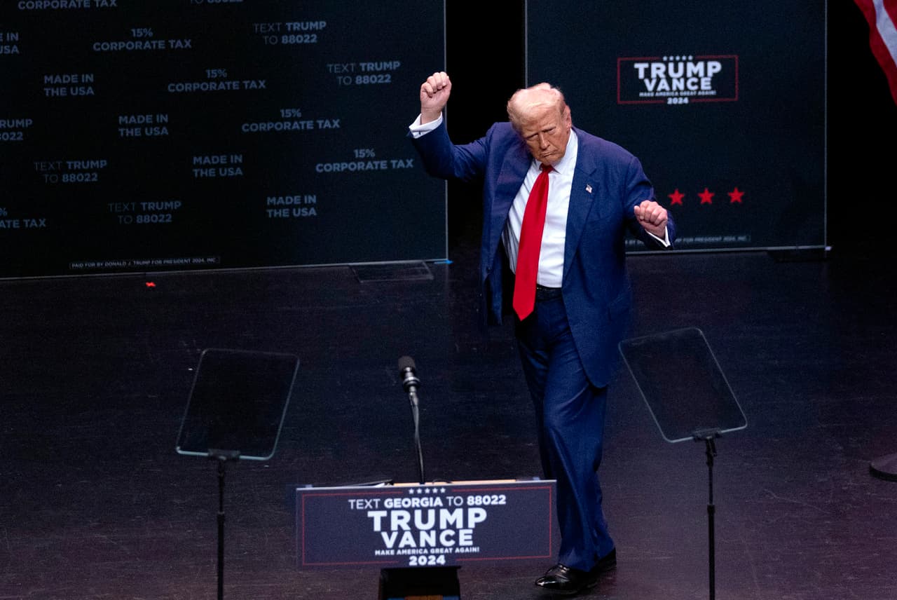Al final, Trump se proclamó vencedor en una histórica remontada vital que le valió ser considerado persona del año por la revista Time.