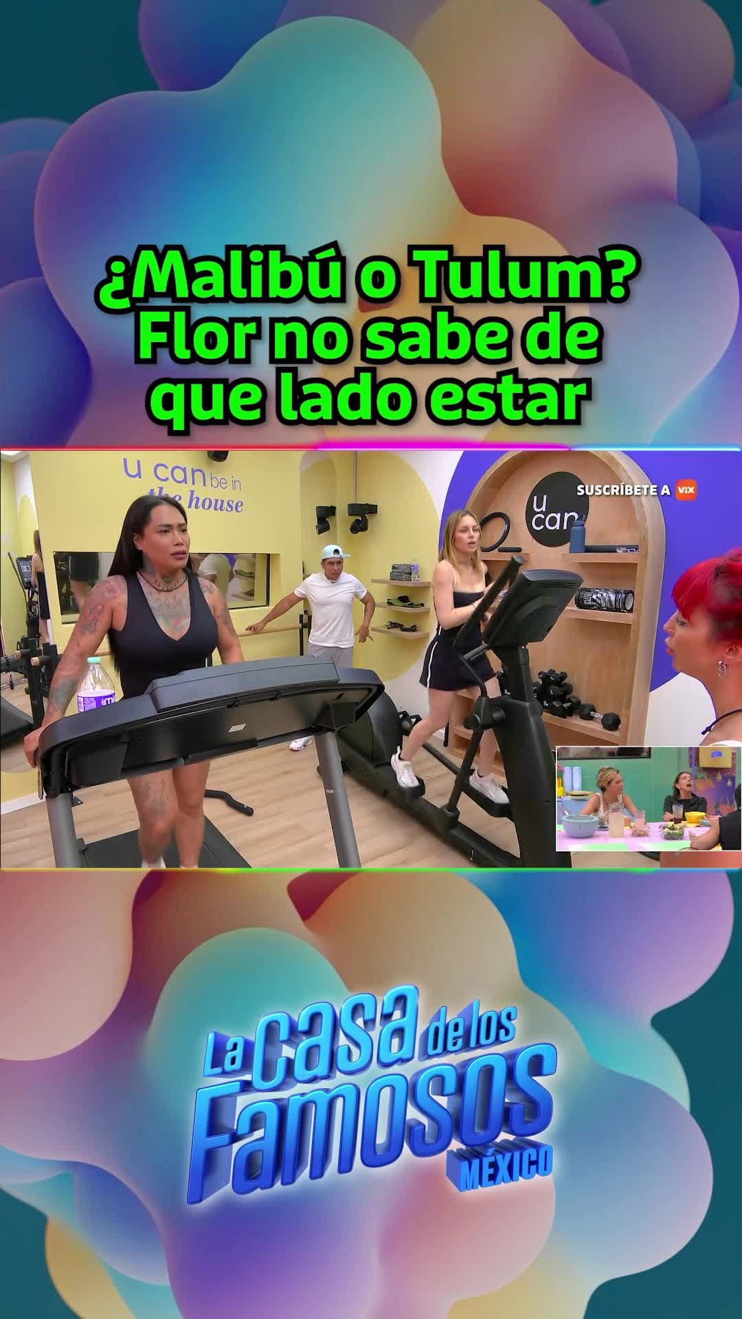 ¿Malibú o Tulum? Flor no sabe de que lado estar