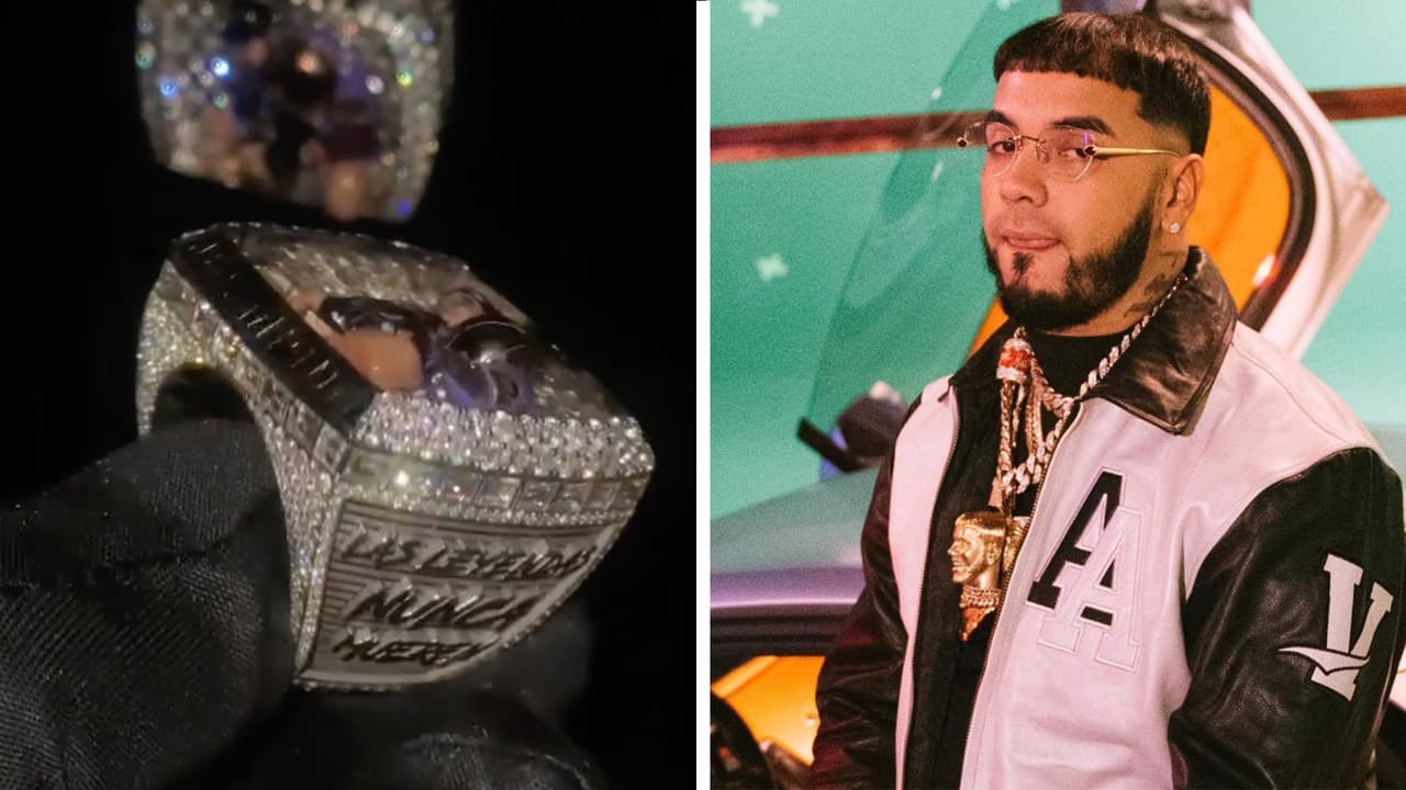 Las joyas más caras y excéntricas de Anuel AA, algunas fueron para su novia