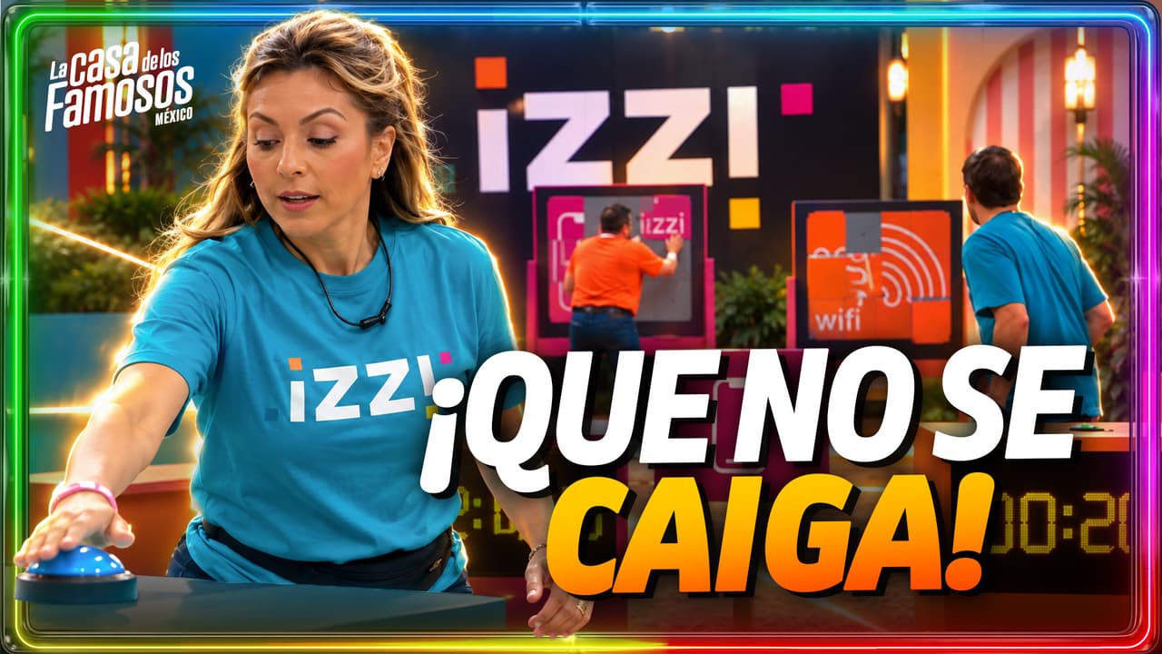 ¡12 SEGUNDOS O TODO SE VIENE ABAJO! Izzi pone a prueba las habilidades de los habitantes
