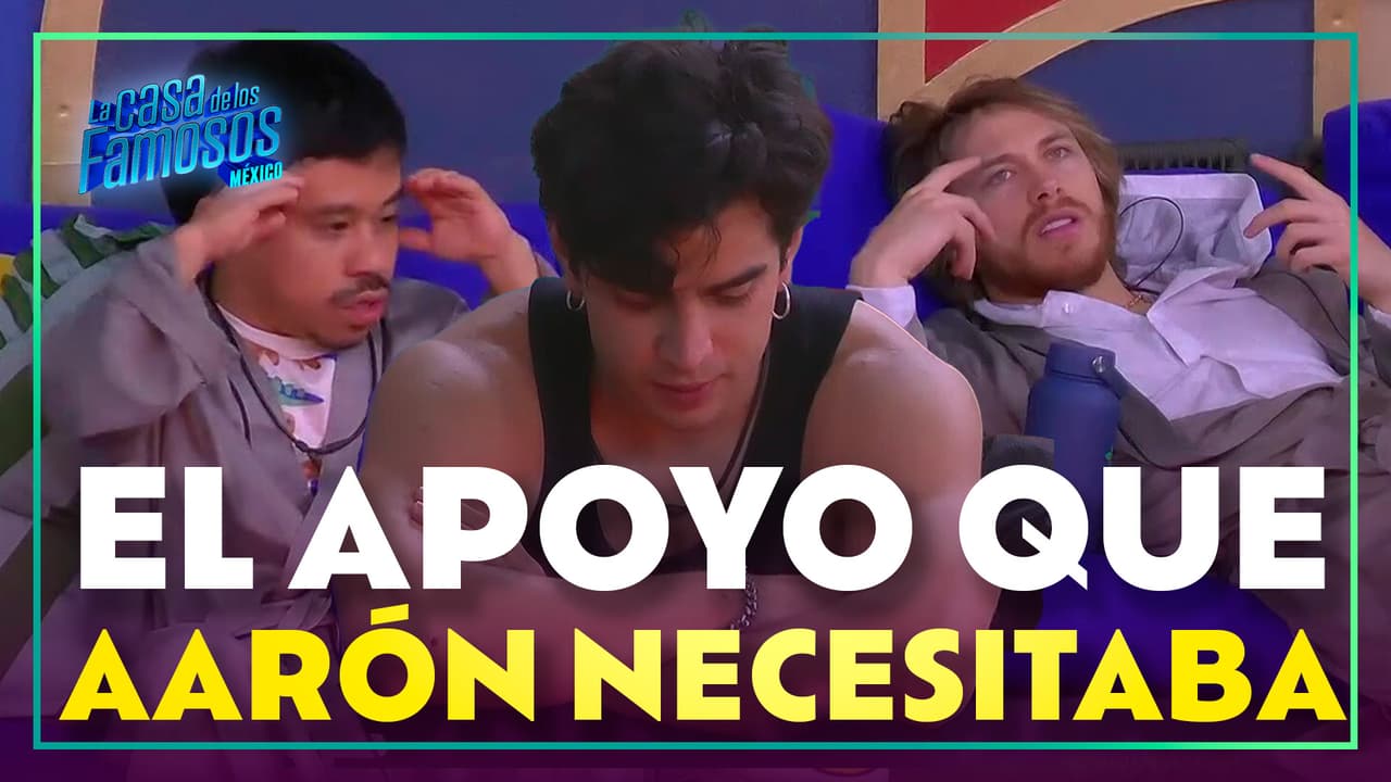 Aldo y Abelito no dejan que Aarón se agüite