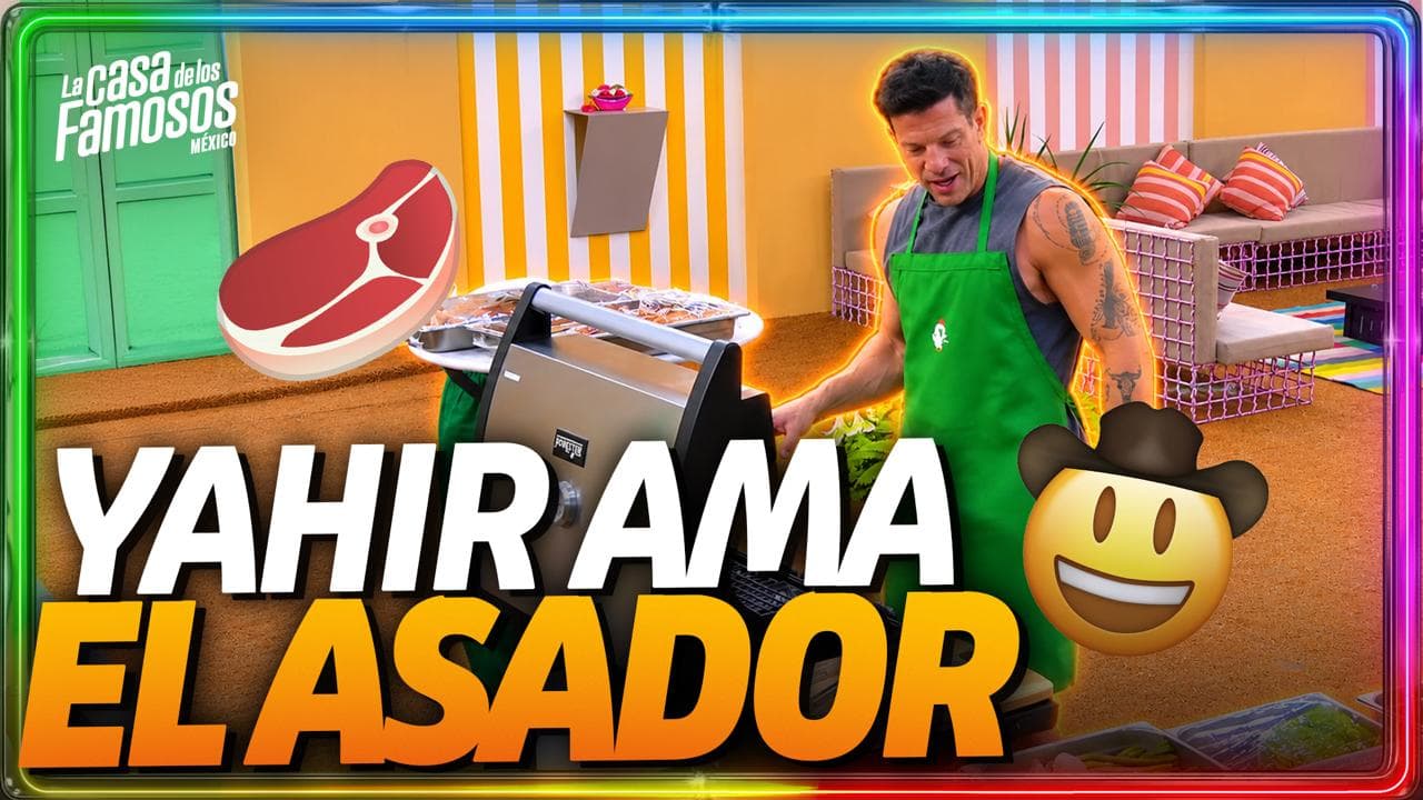 ¡SALE LA CARNITA ASADA! Por sus escenas de Tierra de Amor y Coraje los habitantes reciben un asador