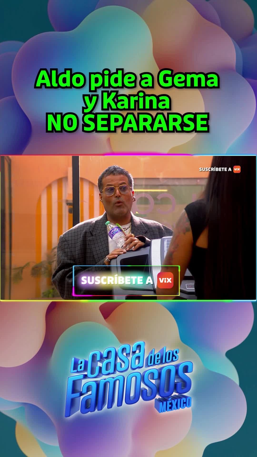 Aldo pide a Gema y Karina NO SEPARARSE
