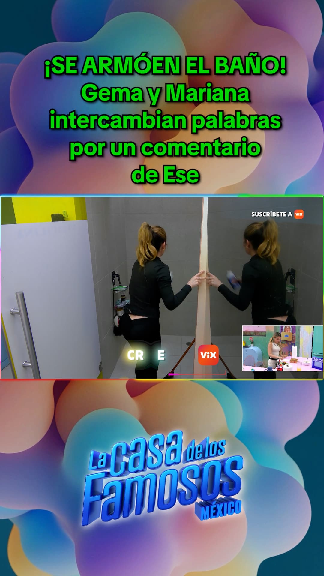 Gema y Mariana intercambian palabras por un comentario de Ese