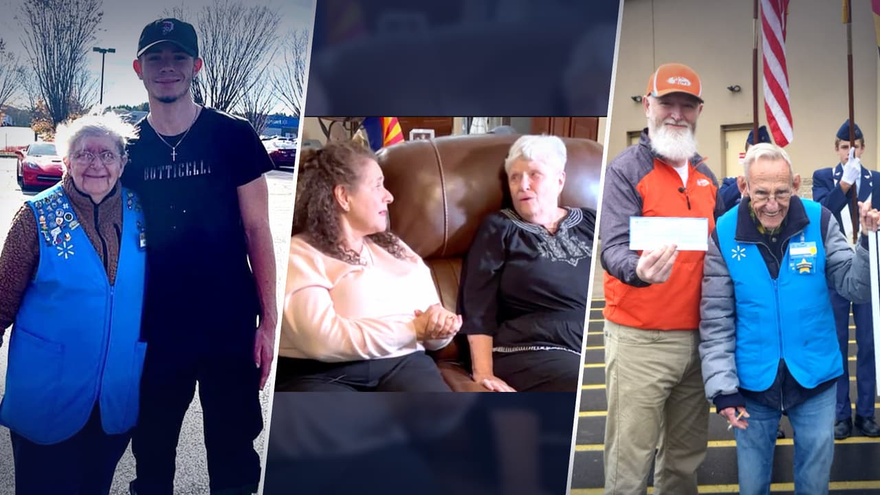 'Cadena de favores': Tiktokers juntan miles de dólares para 'jubilar' a empleados de Walmart