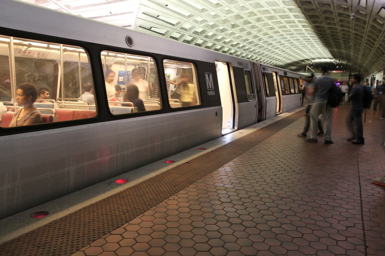 Washington DC es la ciudad con mejor transporte público en EEUU. 200 millones de viajes se realizan anualmente en su sistema.