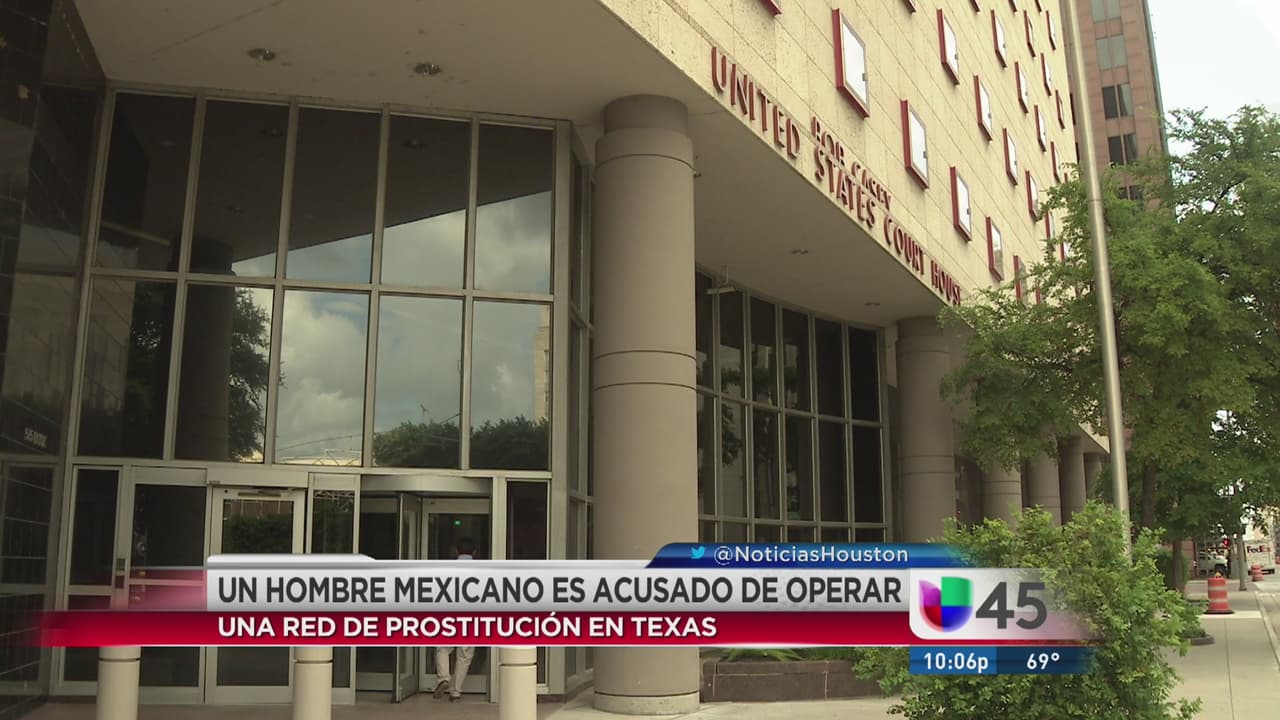 Un mexicano, líder de red de prostitución se declara culpable